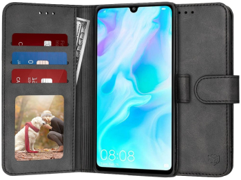 Husa pentru Huawei P30 Lite / P30 Lite New Edition - Techsuit Diary Book - Black 