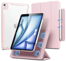 Husa pentru iPad Air 4 2020 / Air 5 2022 / Air 11A 2024 - ESR Rebound Hybrid - Pink 