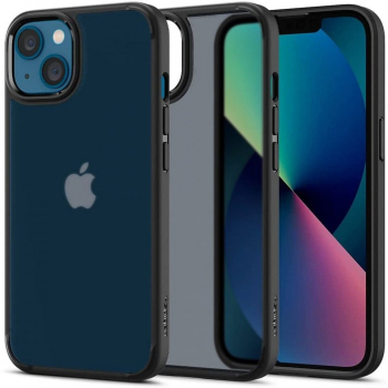 Husa pentru iPhone 13 - Spigen Ultra Hybrid - Frost Black 