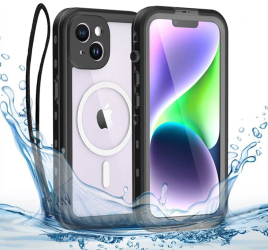 Husa pentru iPhone 14 - ShellBox Waterproof IP68 Case - Black 