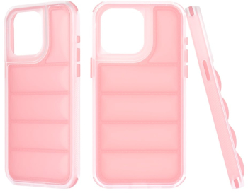 Husa pentru iPhone 15 Pro Max - Techsuit Wave Shield - Pink 
