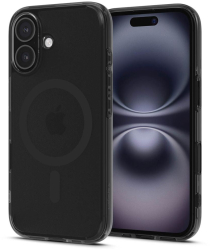 Husa pentru iPhone 16 - Spigen Ultra Hybrid T MagSafe - Frost Black 