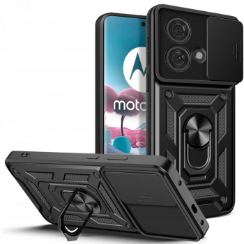 Husa pentru Motorola Edge 40 Neo - Techsuit CamShield Series - Black 