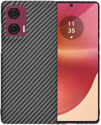 Husa pentru Motorola Edge 50 Fusion - Techsuit Carbonite FiberShell - Black 