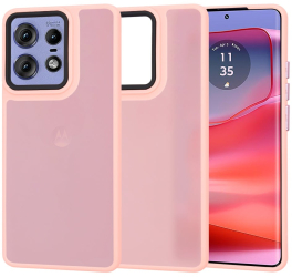 Husa pentru Motorola Edge 50 Pro - Techsuit HaloFrostA Series - Pink 