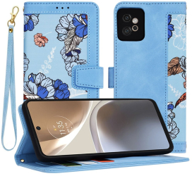 Husa pentru Motorola Moto G32 - Techsuit FlipCraft - VibrantA Blue 