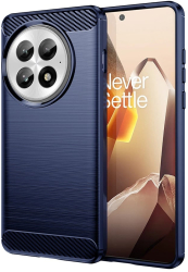 Husa pentru OnePlus 13 - Techsuit Carbon Silicone - Blue 