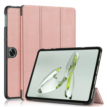 Husa pentru OnePlus Pad Go / Oppo Pad Air2 / Oppo Pad Neo - Techsuit FoldPro - Rose Gold 