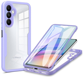 Husa pentru Samsung Galaxy A05s + Folie - Techsuit ColorVerse 360 Series - Purple 