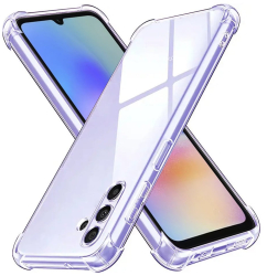 Husa pentru Samsung Galaxy A05s - Techsuit Shockproof Clear Silicone - Clear 
