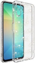 Husa pentru Samsung Galaxy A06 - Techsuit SparkleSkin Series - Clear 