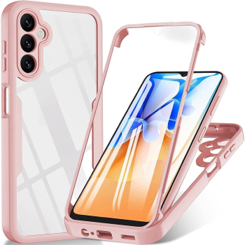 Husa pentru Samsung Galaxy A16 4G / A16 5G + Folie - Techsuit ColorVerse 360 Series - Pink 