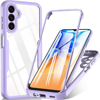 Husa pentru Samsung Galaxy A16 4G / A16 5G + Folie - Techsuit ColorVerse 360 Series - Purple