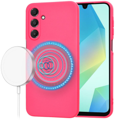Husa pentru Samsung Galaxy A16 4G / A16 5G - Techsuit SoftFlex MagSafe - Hot Pink 