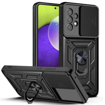 Husa pentru Samsung Galaxy A52 4G / A52 5G / A52s 5G - Techsuit CamShield Series - Black 
