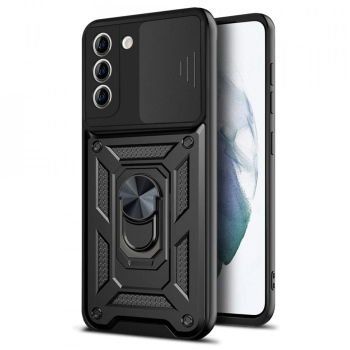 Husa pentru Samsung Galaxy S21 Plus 5G - Techsuit CamShield Series - Black 