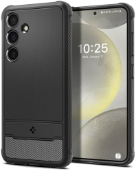 Husa pentru Samsung Galaxy S24 FE - Spigen Rugged Armor - Matte Black 