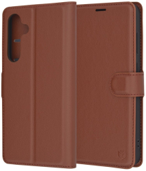 Husa pentru Samsung Galaxy S24 FE - Techsuit Leather Folio - Brown 