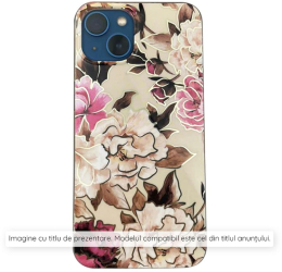 Husa pentru Samsung Galaxy S24 FE - Techsuit Marble Series - Mary Berry Nude 