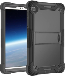 Husa pentru Samsung Galaxy Tab A7 10.4 2020 / 2022 + Folie - Techsuit Rugged TabShell - Black 