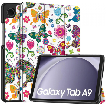 Husa pentru Samsung Galaxy Tab A9 - Techsuit FoldPro - Butterfly 
