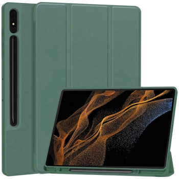 Husa pentru Samsung Galaxy Tab S8 Ultra - Techsuit Flex Trifold - Green 