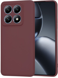 Husa pentru Xiaomi 14T Pro - Techsuit SoftFlex - Plum Red 