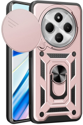 Husa pentru Xiaomi Redmi 14C / Poco C75 - Techsuit CamShield Series - Rose Gold 
