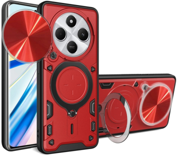 Husa pentru Xiaomi Redmi Note 14 Pro / Poco X7 - Techsuit CamGuard Pro - Red 