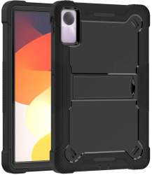 Husa pentru Xiaomi Redmi Pad SE 11 + Folie - Techsuit Rugged TabShell - Black