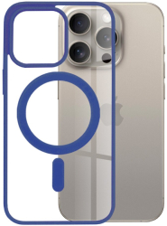 Husa Spigen Magnetic Ultra Hybrid MagFit pentru iPhone 15 Pro 2023 Bleumarin - RESIGILAT 
