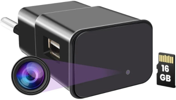 Incarcator USB cu Camera Spion iUni IP1000 16GB WiFi Vizualizare 4K Audio-Video P2P 