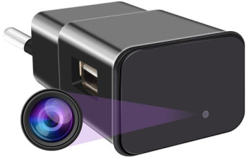 Incarcator USB cu Camera Spion iUni IP1000 Vizualizare 4K Wi-Fi Audio-Video P2P 
