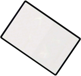 Lupa mare pentru lectura Marire 3X extra usoara Asistenta Eficienta la Citire pentru Intreaga Pagina - 12 cm x 18 cm 