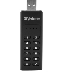Memorie USB Verbatim Keypad Secure USB 3.2 Gen 1 32 GB negru - RESIGILAT 