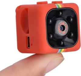 Mini Camera Spion iUni SQ11 Full HD 1080p Audio Video Night Vision Red 