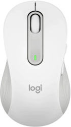 Mouse Logitech M650 L Silent stangaci Bluetooth Wireless Bolt USB receiver Alb - RESIGILAT 