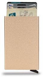 Portofel pentru Carduri din Metal Gold 