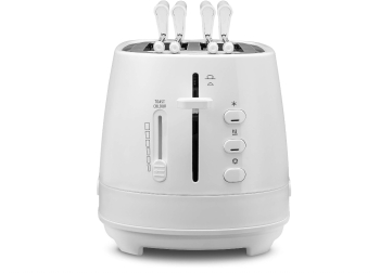 Prajitor de paine De Longhi CTLAP2203.W 550 wati alb - RESIGILAT