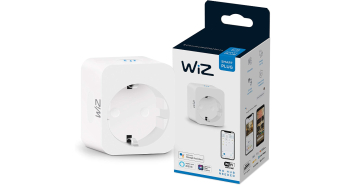 Priza inteligenta WiZ Wi-Fi controlat prin aplicatie alb - RESIGILAT 