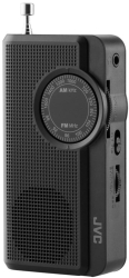 Radio portabil JVC RA-E311B analog mufa Jack 3.5 mm pentru casti negru 