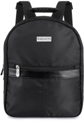 Rucsac dama Zagatto R Negru Urban Casual Inchidere cu fermoar Impermeabil Bretele reglabile Usor Spatios Nylon/Poliester 31x25x1 