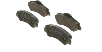 Set 4 Placute de frana Bosch BP1708 punte fata certificat ECE-R90 Citroen C4 Peugeot 301 308 - RESIGILAT 