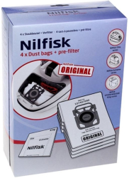 Set 4 saci de aspirator NILFISK 107412688 SERIA GM300 GM400 GM500 