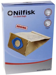Set 5 saci de aspirator NILFISK 82095000 pentru GS-GM 80 90 GA70 GM80 GM90 