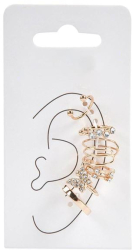 Set 6 Cercei Dama Aurii Simpli cu Strass Ear cuff 