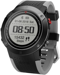 Smartwatch iUni DM18 Standby time 30 zile GPS BT OLED Rezistent la apa Gray