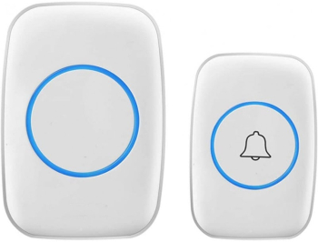 Sonerie Electrica Wireless Techstar® Alimentare Direct la Priza 220V Multiple Tonuri Maxim 110db 300m Alb