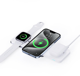 Statie de Alimentare pentru Dispozitive Apple 15W - Duzzona W19 - White 