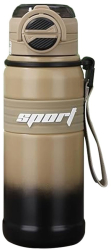 Termos din Otel Inoxidabil 680ml - Techsuit THM9 - Brown 